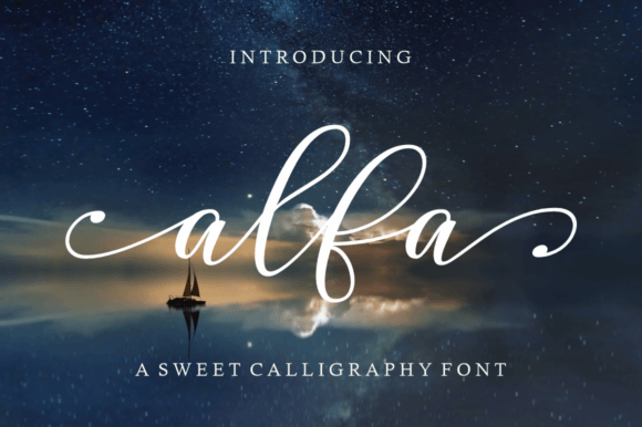 Alfa Scrip: The Modern Typeface That Elevates Campaign Visuals