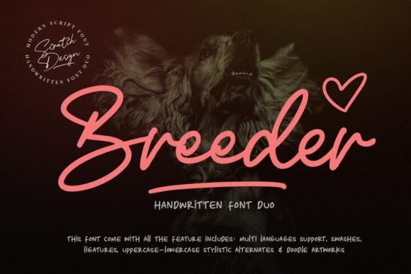 Breeder Script: The Playful Typeface That Brings Handmade Goods to Life