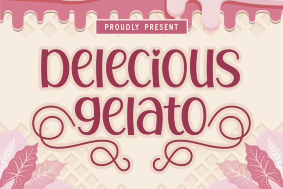 Delecious Gelato: The Perfect Handwritten Font for Crafters and Sellers