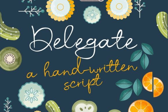 Delegate: The Handwritten Typeface That Elevates Your Craft Brand