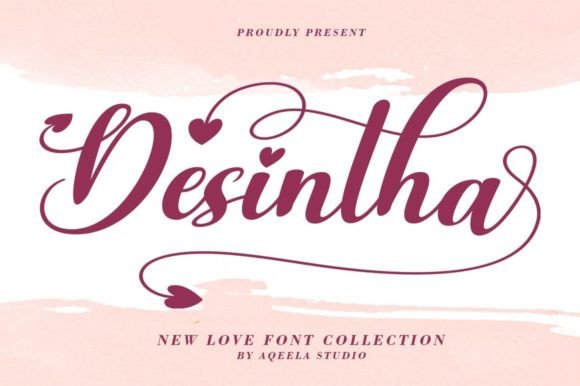 Desintha: The Premium Handwritten Font for Authentic Branding
