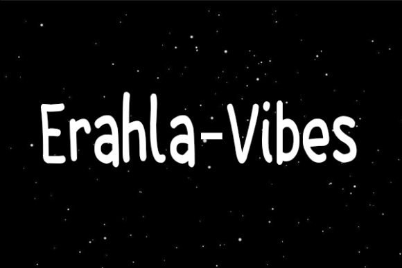 Erahla Vibes: A Handwritten Typeface for Editorial Design