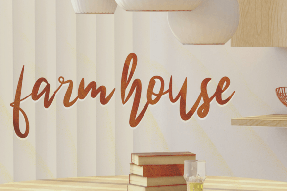 Farm House: A Handwritten Font That Makes Your Brand Feel Human