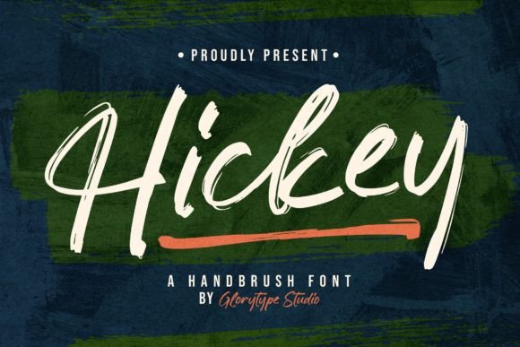 Hickey: The Handwritten Brush Script Font for Editorial Design