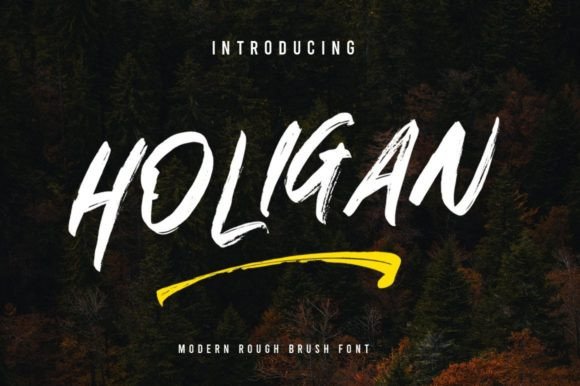 Holigan Handwritten Font for Crafters & Sellers