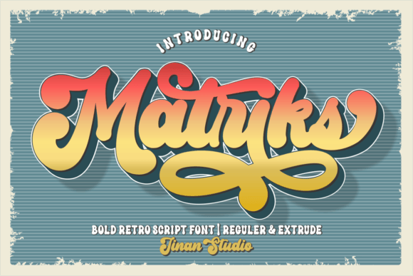 Matriks: A Bold Handwritten Typeface for Modern Web Design