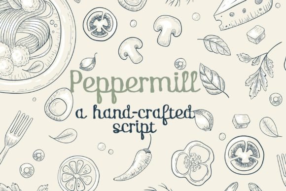 Peppermill: The Handwritten Font That Elevates Digital Brand Identity
