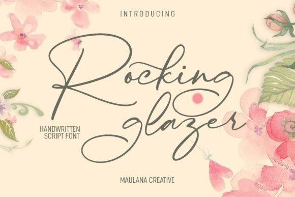 Rocking Glazer: The Handwritten Typeface That Elevates Campaign Visuals