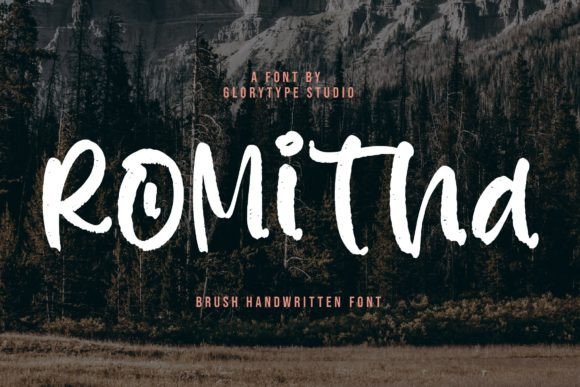 Romitha: The Brush Handwritten Font for Handmade Brands
