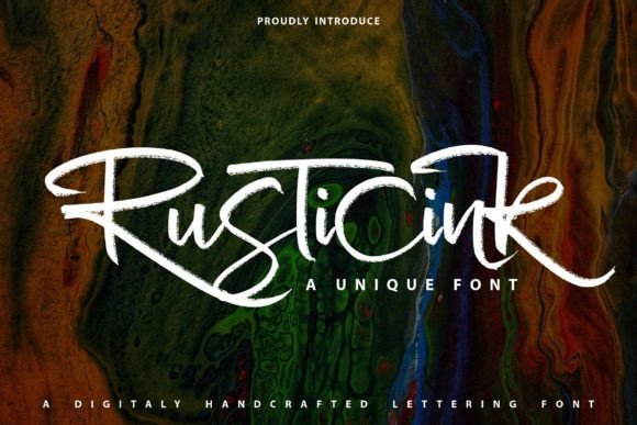 Rusticink: A Handwritten Font That Feels Like Your Brand’s True Voice