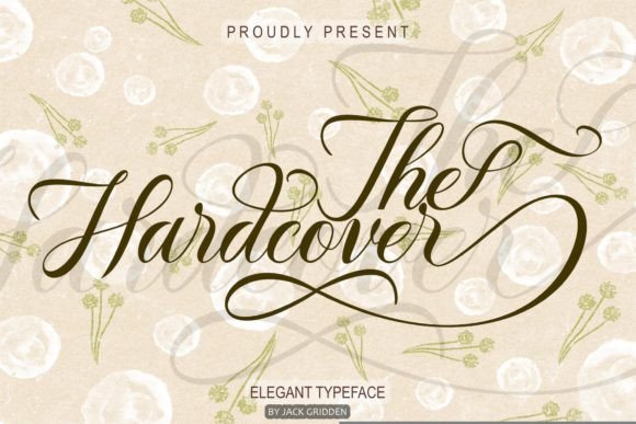 The Hardcover: A Handwritten Typeface for Editorial Excellence