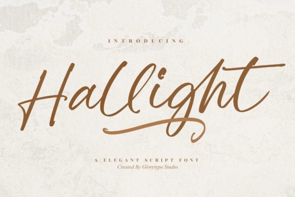 Transform Your Brand Identity with the Hallight Typeface