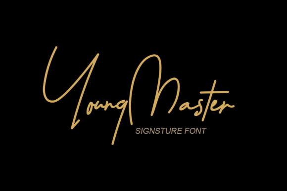Young Master: A Handwritten Typeface for Editorial Design