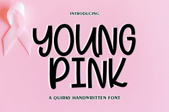 Young Pink: The Dynamic Script Typeface for Editorial Design