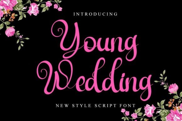 Young Wedding: The Perfect Script Font for Modern Web Design