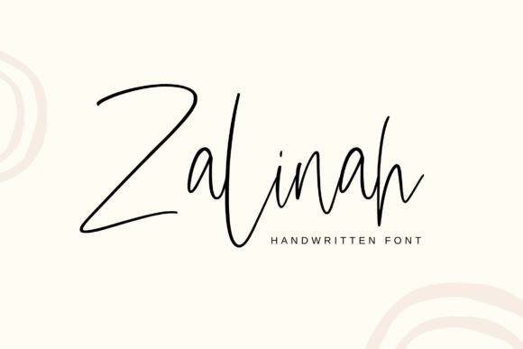Zalinah: The Handwritten Typeface That Elevates Small Business Branding